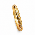 Golden Star Heart Kada Bracelet