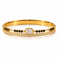 Oval Mangalsutra Kada Bracelet