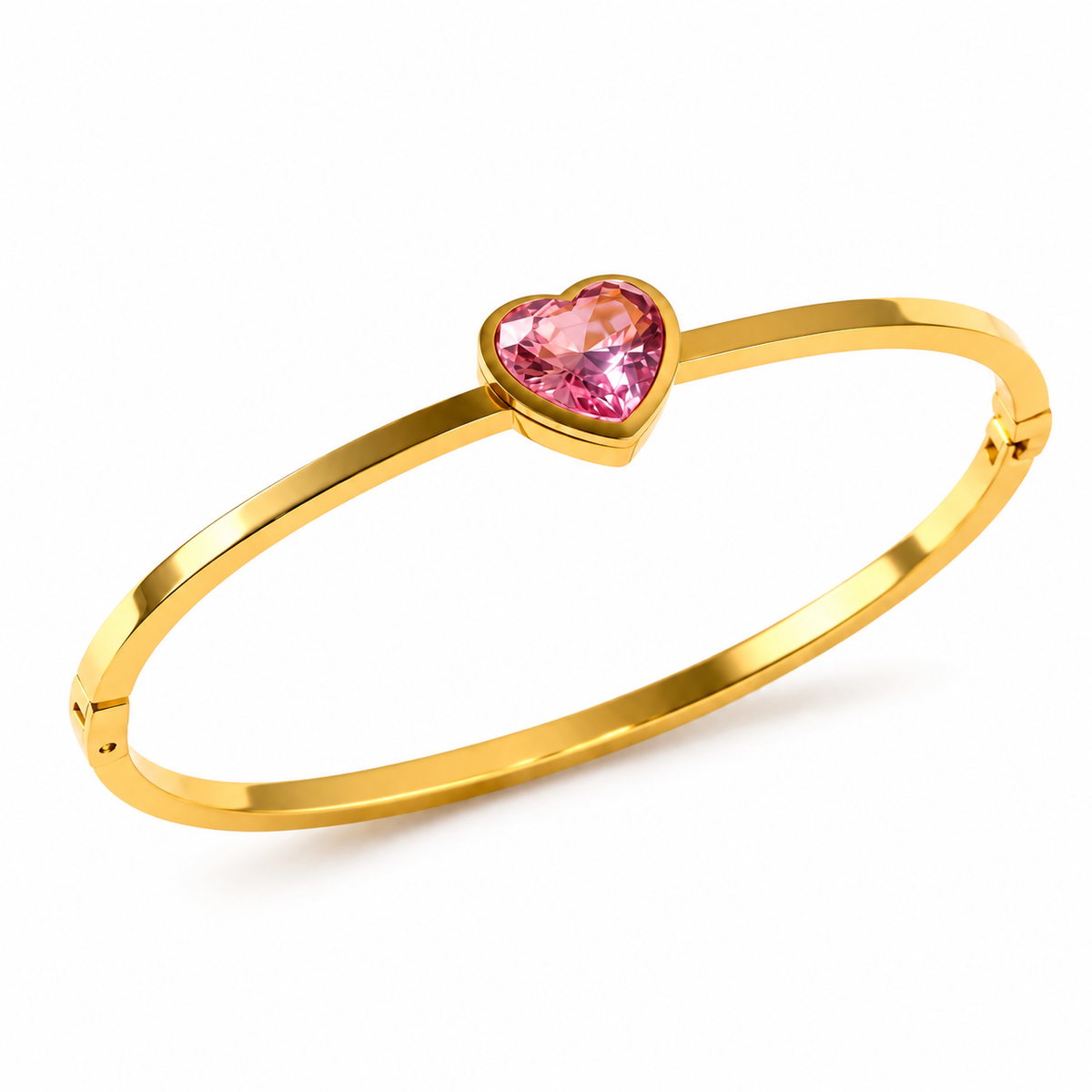 Pink Heart Love Bracelet