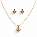 Dainty Tulip Set - Pink Green