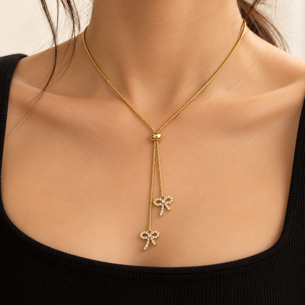 Bow Adjustable Pendant