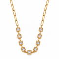 Crystal Link Necklace