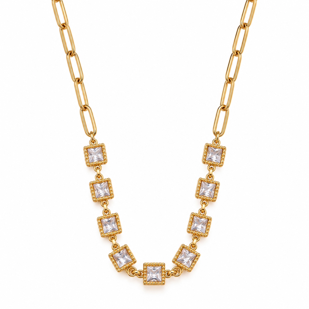 Crystal Link Necklace