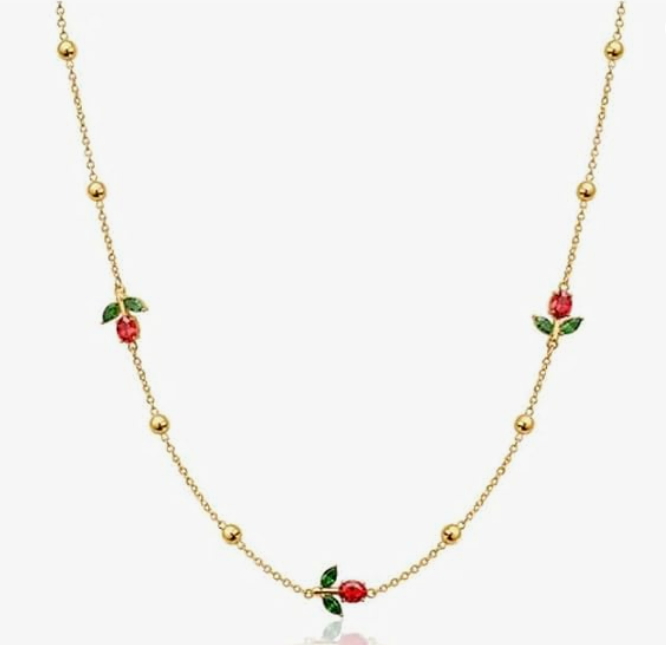Triple Tulip Delicate Chain