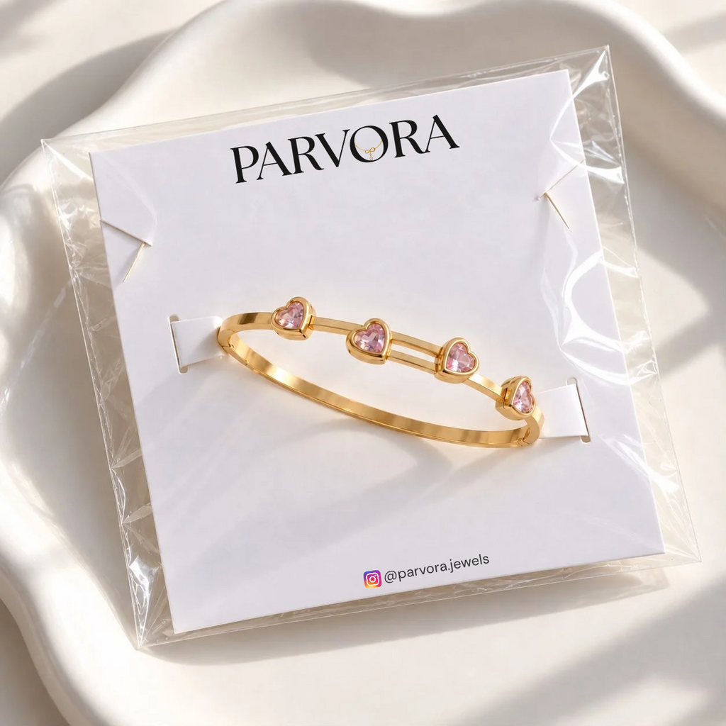 Pink Heart Luxe Bracelet