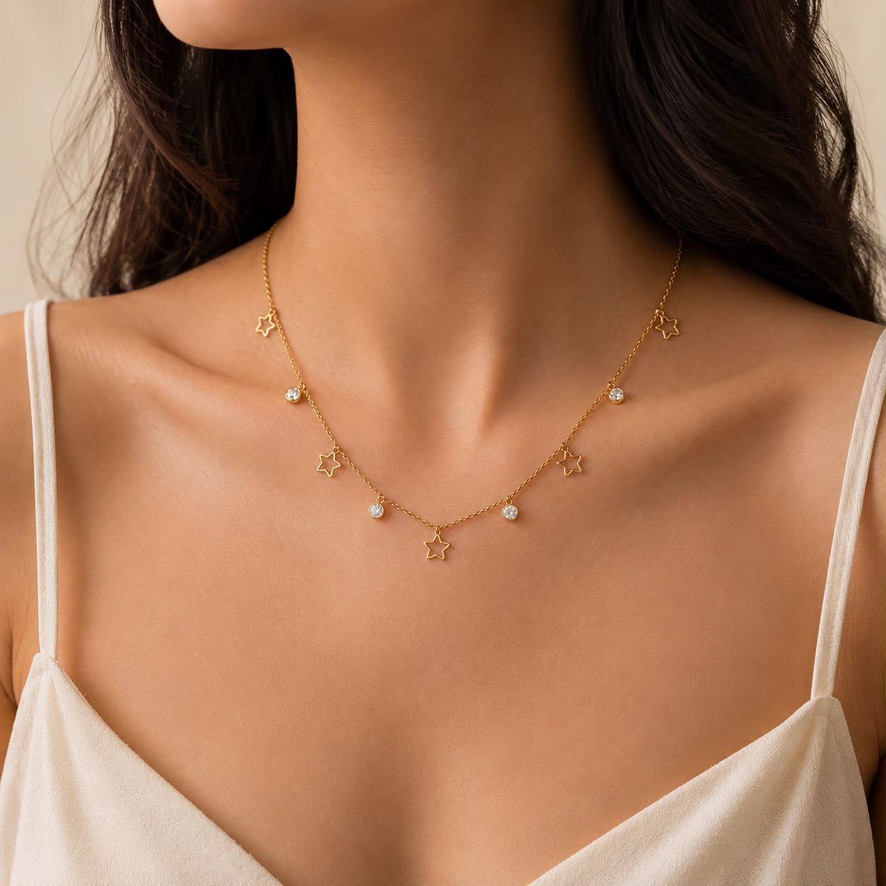 Stellara Star Charm Necklace