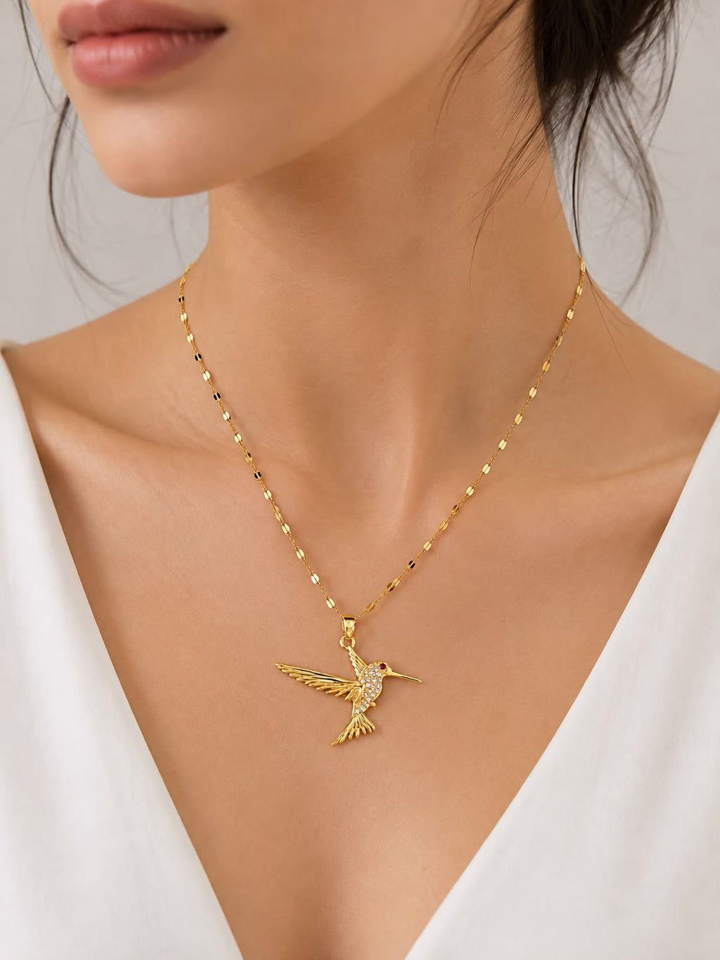 Hummingbird Necklace