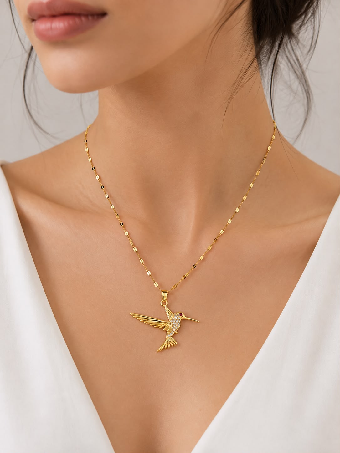 Hummingbird Necklace