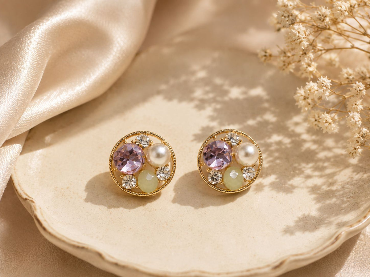 Pastel Bloom Earrings