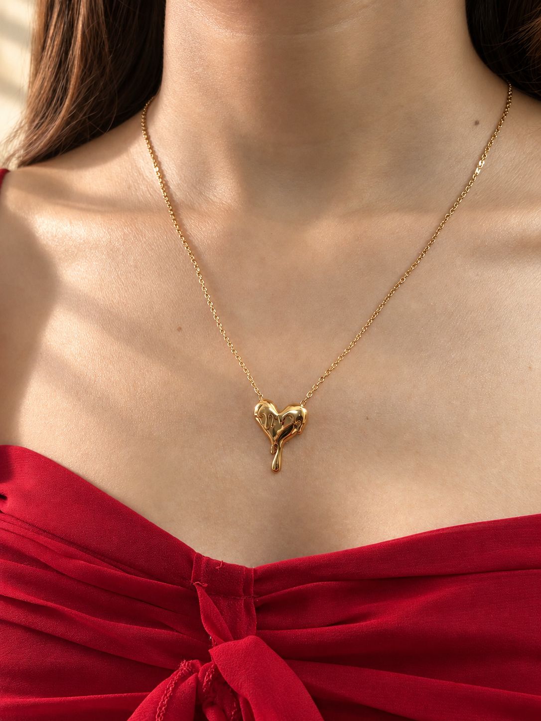 Melting Heart Necklace