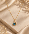 Celestial Blue Moon Necklace