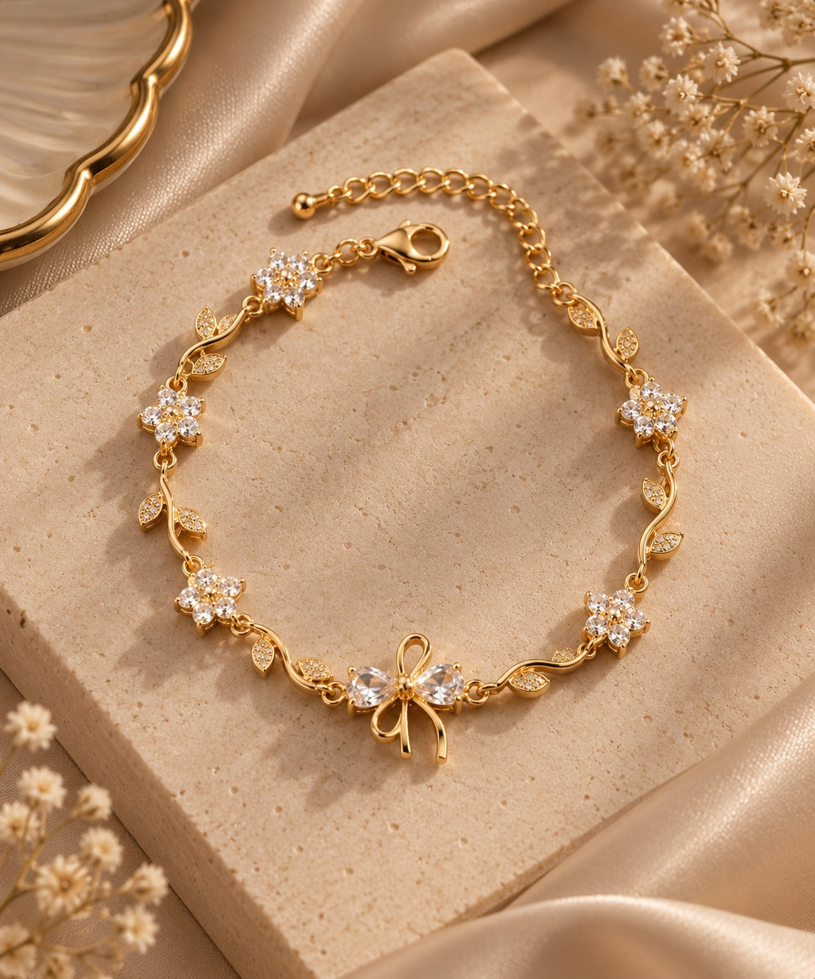 Blooming Bow Bracelet