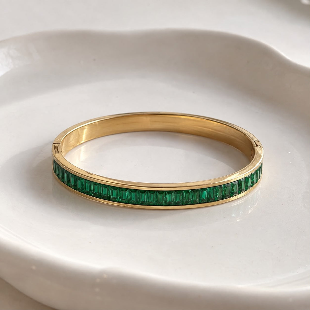 Emerald Edge Bracelet