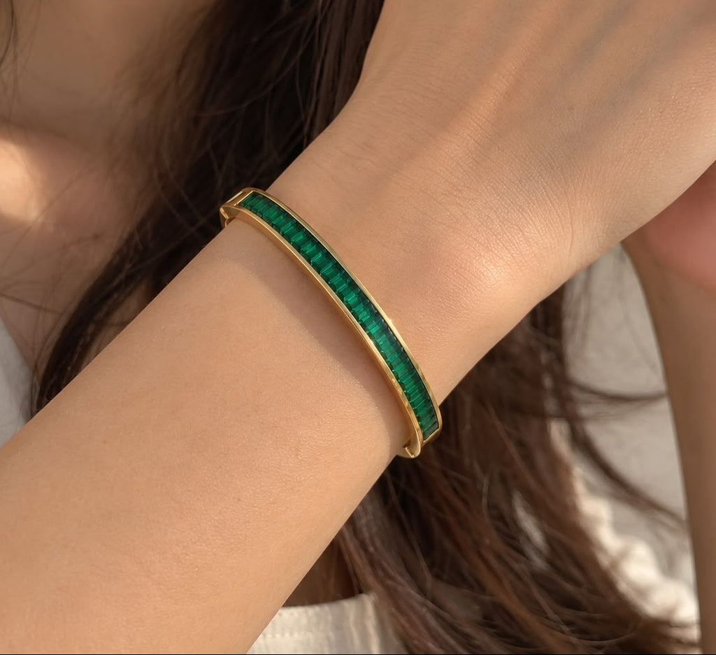 Emerald Edge Bracelet